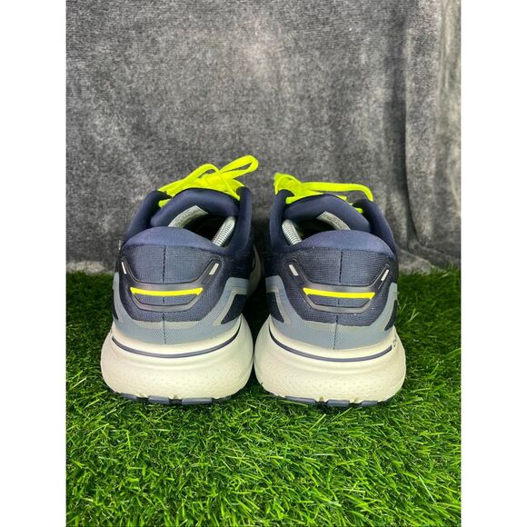 Brooks Ghost 15 Men’s Running Sneakers Blue Yellow Size 11.5 main image 7